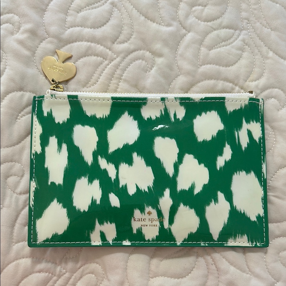 Kate Spade Heart Zipper Pouch